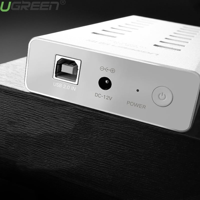 Bộ chia USB 2.0 16 cổng hỗ trợ nguồn ngoài Ugreen 20298 - Phụ Kiện Điện Tử Việt Nam ugreen 20298
