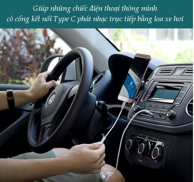 Cáp USB-C ra audio 3.5mm AUX 1 mét Ugreen có micro 30633 30634 - Phụ Kiện Điện Tử Việt Nam ugreen 30633