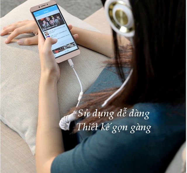 Cáp USB-C ra audio 3.5mm AUX 1 mét Ugreen có micro 30633 30634 - Phụ Kiện Điện Tử Việt Nam ugreen 30633