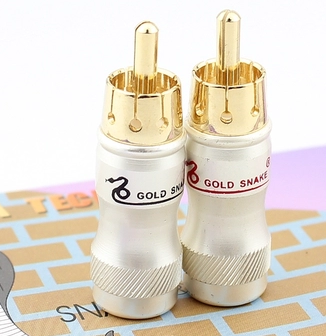 Rắc Audio RCA Gold Snake (1 chiếc) - Phụ Kiện Điện Tử Việt Nam Rắc Audio RCA Gold Snake (1 chiếc) - Phụ Kiện Điện Tử Việt Nam