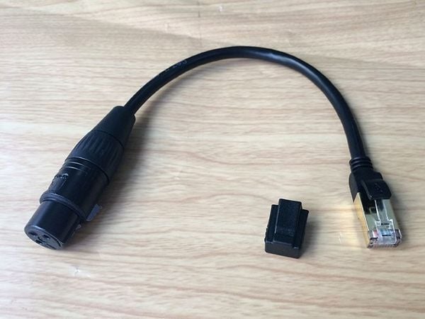 Dây cáp XLR 3pin Female to RJ45 Male - Phụ Kiện Điện Tử Việt Nam Dây cáp XLR 3pin Female to RJ45 Male - Phụ Kiện Điện Tử Việt Nam