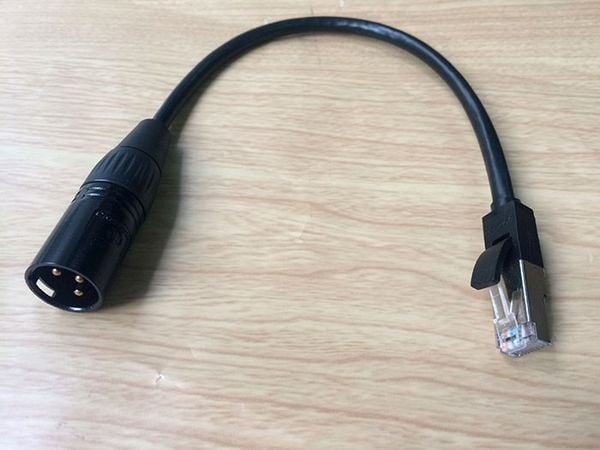Dây cáp XLR 3pin Male to RJ45 Male - Phụ Kiện Điện Tử Việt Nam Dây cáp XLR 3pin Male to RJ45 Male - Phụ Kiện Điện Tử Việt Nam