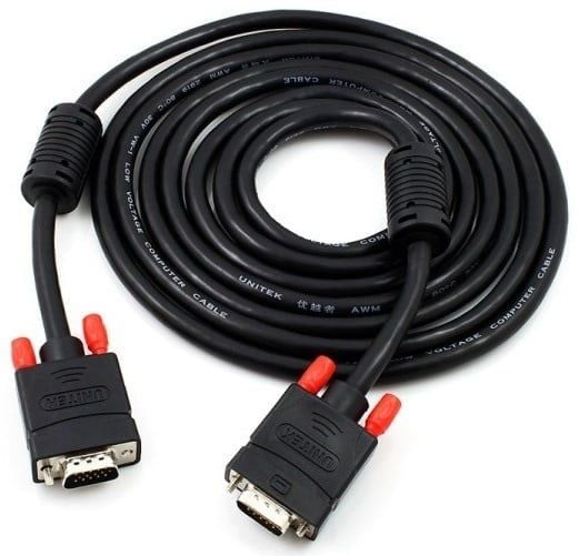 Cáp VGA Unitek 1.5M 3M 5M 10M 15M 20M 25M 30M 40M 50M 60M, chuẩn 3C+6, 3C+9 - Phụ Kiện Điện Tử Việt Nam cap vga unitek y-c505a