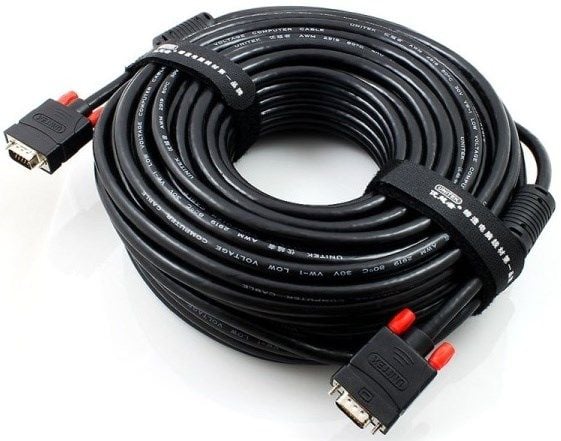 Cáp VGA Unitek 1.5M 3M 5M 10M 15M 20M 25M 30M 40M 50M 60M, chuẩn 3C+6, 3C+9 - Phụ Kiện Điện Tử Việt Nam cap vga unitek 30m