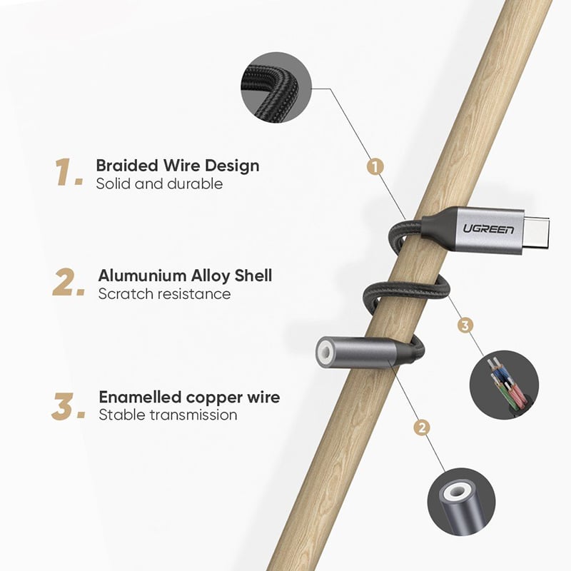 usb-c ra 3.5mm ugreen 30632