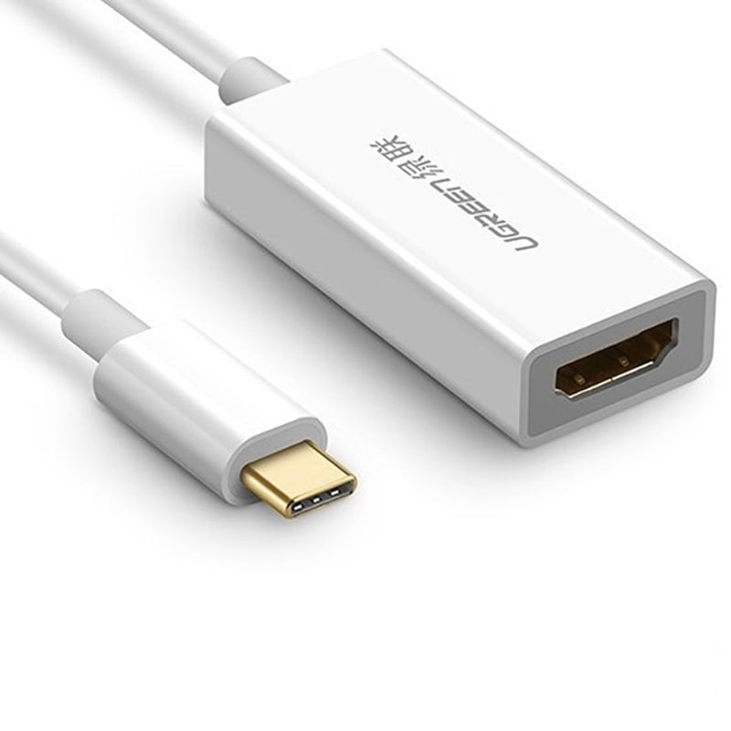 USB C ra HDMI support 4K30Hz 20Cm UGREEN 40273 - Phụ Kiện Điện Tử Việt Nam ugreen 40872 usb-c sang hdmi 4k