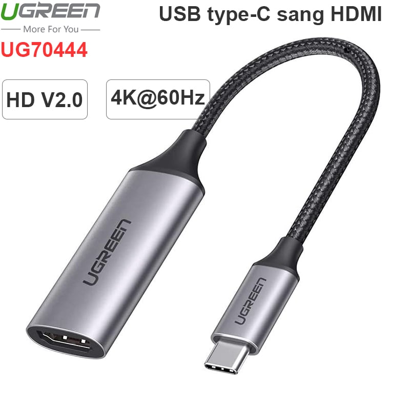 cap usb type-c sang hdmi adapter ugreen 70444