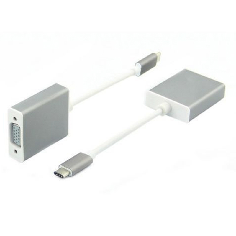 USB type-C 3.1 sang VGA 1080P converter 20Cm - Phụ Kiện Điện Tử Việt Nam usb TYPE-C sang VGA converter