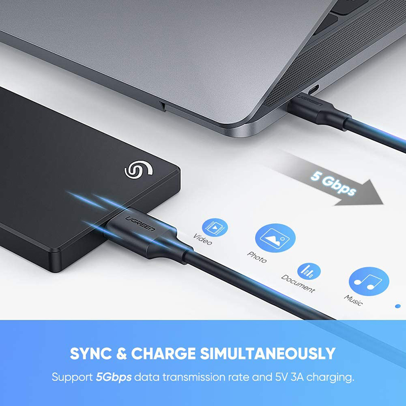 Cáp USB type-C sang Micro USB 1 mét Ugreen 20103 - Phụ Kiện Điện Tử Việt Nam cap usb-c ra micro usb