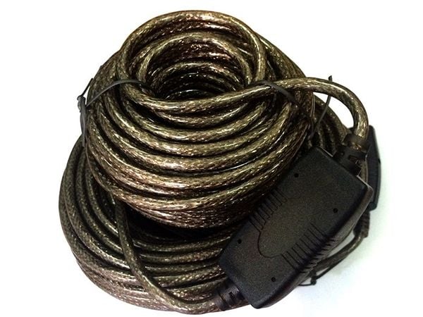 Cáp nối dài USB 2.0 5M 10M 15M 20M 25M 30M 40M Có IC khuếch đại UNITEK - Phụ Kiện Điện Tử Việt Nam