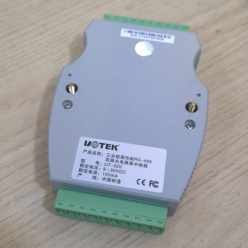 Thiết bị Repeater khuếch đại và kéo dài tín hiệu 2 port RS485 2.4Km UTEK UT-520 - Phụ Kiện Điện Tử Việt Nam utek ut-520