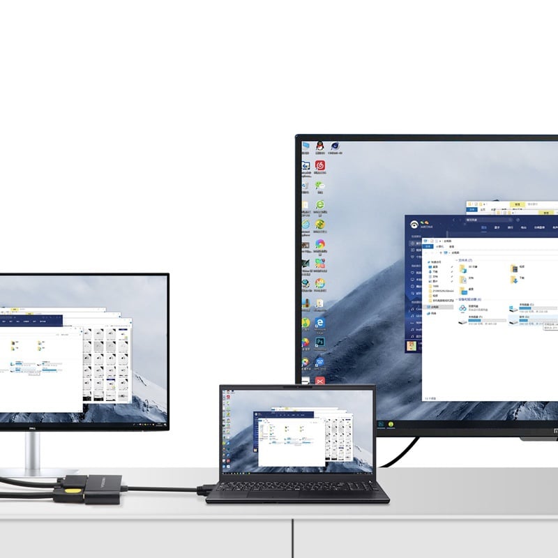VGA audio 3.5mm sang HDMI VGA converter Veggieg V2-H 1080P - Phụ Kiện Điện Tử Việt Nam vga sang hdmi vga veggieg v2-h