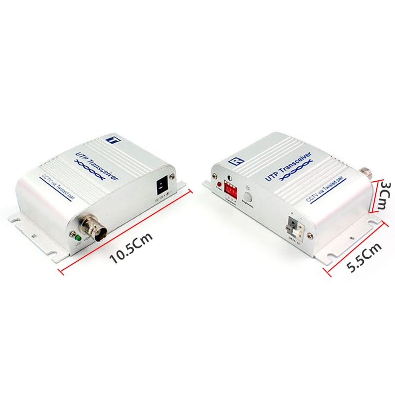 Video UTP Balun 2400 mét hỗ trợ HD AHD CVI TVI CVBS YJS-301 - Phụ Kiện Điện Tử Việt Nam khuech dai bnc video balun 2400 met