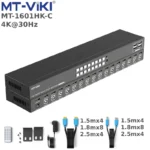 Bộ chuyển mạch HDMI KVM Switch 16 cổng MT-1601HK-C
