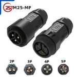 Đầu nối điện chống nước IP68 ZSJ-M25-MF 0