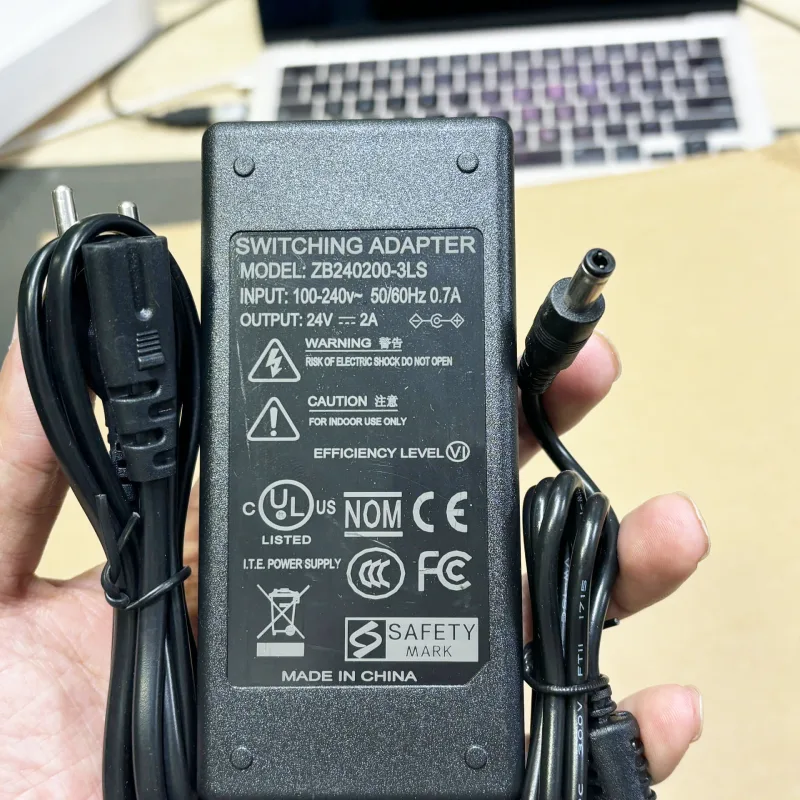 Nguồn DC 24V-2A ZB240200-3LS 2