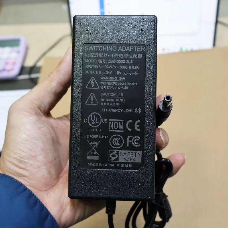 Nguồn DC 24V-5A ZB240500-3LS 11