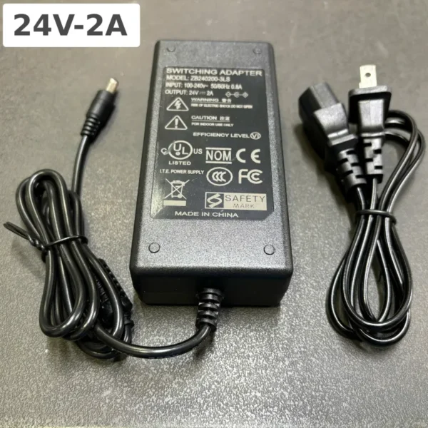 Nguồn DC Adapter 24V-2A ZB240200-3LS