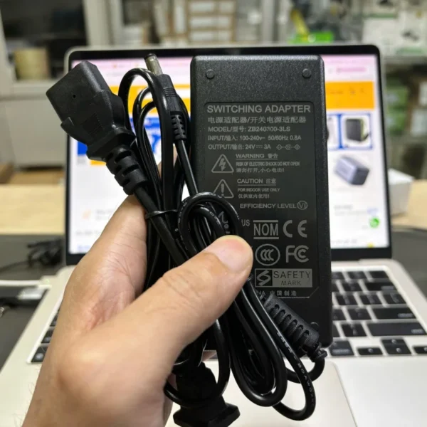 Nguồn DC Adapter 24V-3A ZB240300-3LS