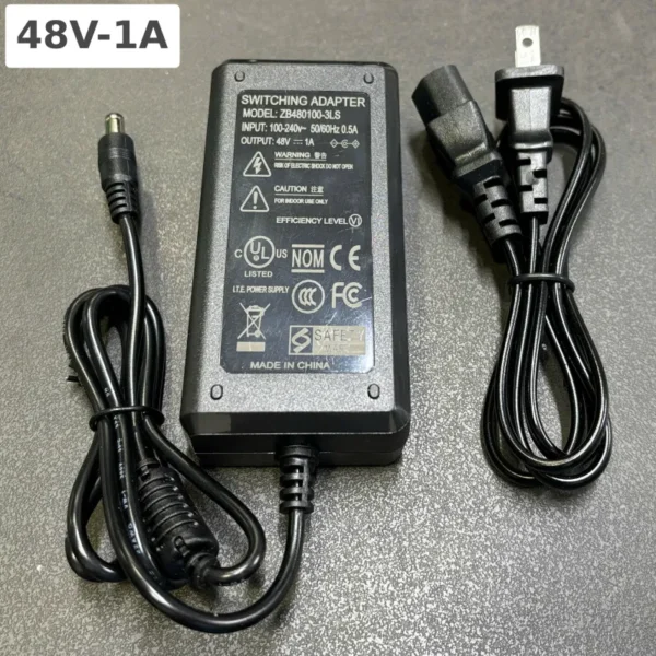 Nguồn DC Adapter 48V-1A ZB480100-3LS 0