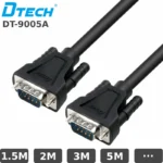 Cáp COM DB9 2 đầu đực Dtech DT-9005A dài từ 1.5m, 2m, 3m, 5m