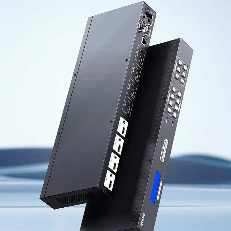 Bộ chuyển mạch HDMI ma trận ghép hình 4x4 MT-HD44L Bộ chuyển mạch HDMI ma trận ghép hình 4x4 MT-HD44L