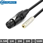 Cáp âm thanh DIY 3.5mm female ra Canon XLR Female CZXYON