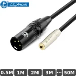 Cáp âm thanh DIY 3.5mm female ra Canon XLR male CZXYON