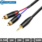Cáp âm thanh DIY 3.5mm ra 2 RCA CZXYON