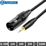 Cáp âm thanh DIY 3.5mm ra Canon XLR Male CZXYON