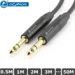 Cáp âm thanh DIY 6.5mm stereo CZXYON