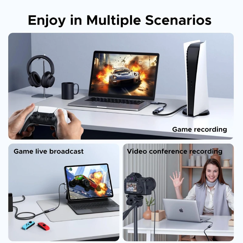 Cáp ghi hình livestream Ugreen 15389 5