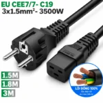 Cáp nguồn C19 3x1.5mm 00