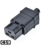 Đầu phích cắm nguồn IEC C19 C20 250V/16A dùng cho PDU, UPS - Phích IEC C19