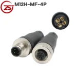 Đầu giắc nối cảm biến chống nước IP68 ZSJ M12H-MF-4P