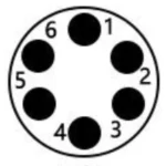 Đầu cút nối dây điện chống nước IP68 chính hãng E-Weichat EW-M20 - 6 chân