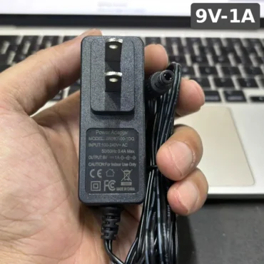 Home Full Width - Phụ Kiện Điện Tử Việt Nam Nguồn DC 9V-1A ZB090100-1DQ chân cắm tròn 5.5x2.5mm
