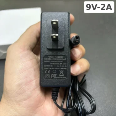 Home Full Width - Phụ Kiện Điện Tử Việt Nam Nguồn DC 9V-2A ZB902000-3AE chân cắm tròn 5.5x2.5mm 2