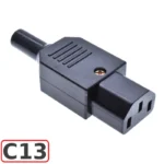 Đầu giắc nối cáp nguồn IEC320- C13 C14 250V/10A dùng cho PDU, UPS - Phích IEC C13