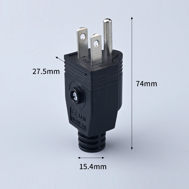 Phích nguồn 3 chấu US Nema 5-15P 9