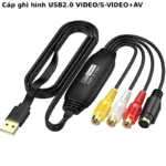 Cáp ghi hình USB 2.0 Video S-Video MS2107