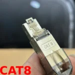 Đầu bấm mạng RJ45 Cat6A không cần kìm (Tool Free) – vỏ kim loại chuôi nhựa - Đầu bấm CAT8