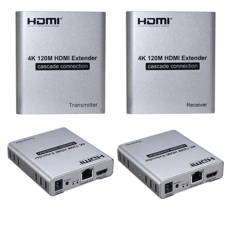 Bộ chuyển đổi HDMI sang cáp mạng 120m 3 Bộ chuyển đổi HDMI sang cáp mạng 120m 3