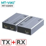 Bộ mở rộng HDMI qua cáp mạng 200m MT-ED09- hỗ trợ kết nối 1 phát ra nhiều nhận - Bộ đủ TX+RX