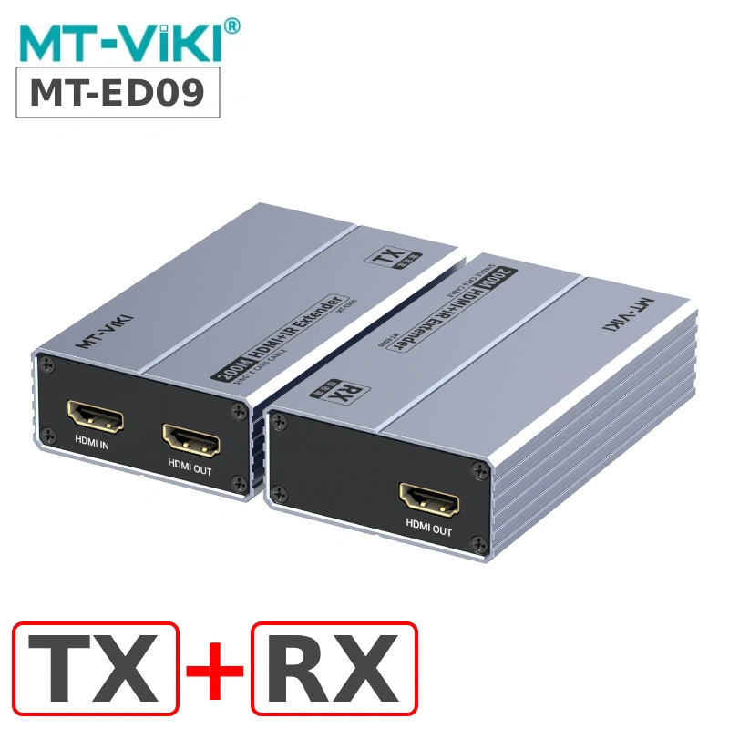 Bộ mở rộng HDMI qua cáp mạng 200m MT-ED09 10