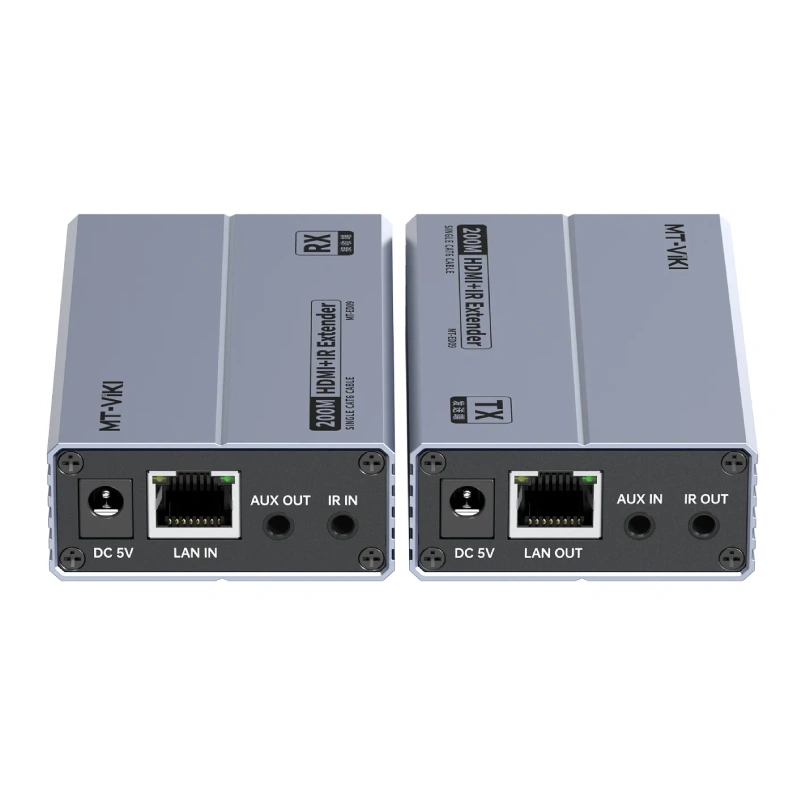Bộ mở rộng HDMI qua cáp mạng 200m MT-ED09 2 Bộ mở rộng HDMI qua cáp mạng 200m MT-ED09 2