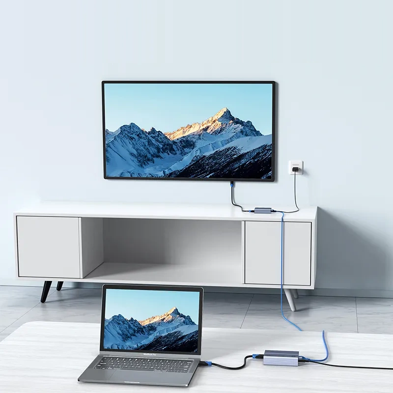 Bộ mở rộng HDMI qua cáp mạng 200m MT-ED09 3 Bộ mở rộng HDMI qua cáp mạng 200m MT-ED09 3