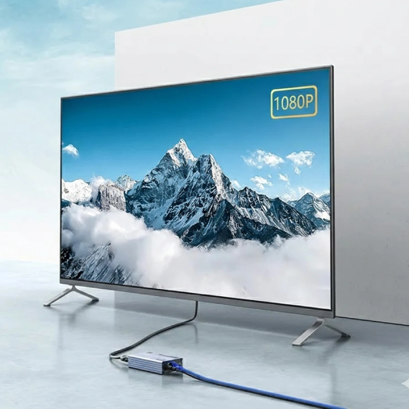 Bộ mở rộng HDMI qua cáp mạng 200m MT-ED09- hỗ trợ kết nối 1 phát ra nhiều nhận - Phụ Kiện Điện Tử Việt Nam Bộ mở rộng HDMI qua cáp mạng 200m MT-ED09 4