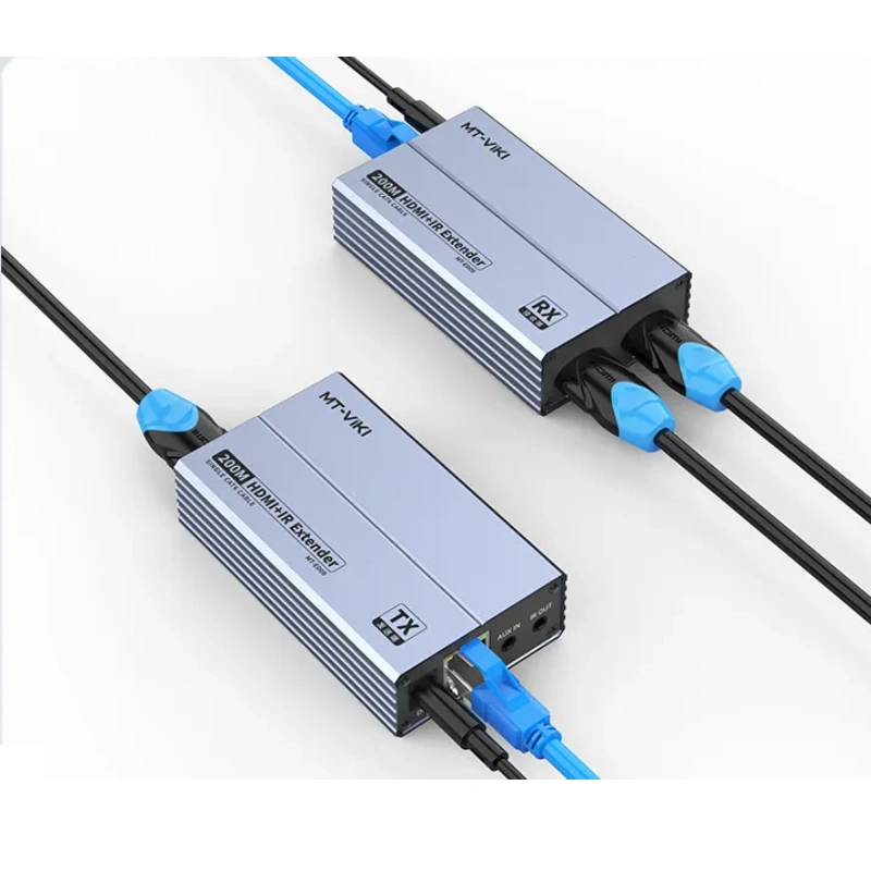 Bộ mở rộng HDMI qua cáp mạng 200m MT-ED09 6 Bộ mở rộng HDMI qua cáp mạng 200m MT-ED09 6