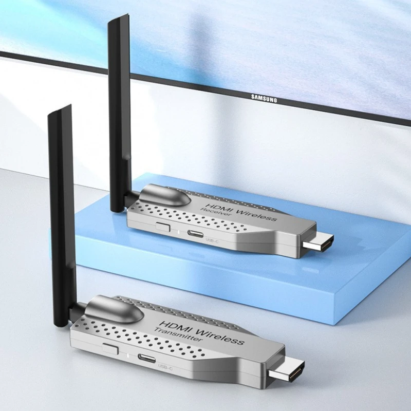 Bộ thu phát HDMI không dây G147 HD 50m băng tần kép 2.4G và 5G hỗ trợ kết nối 1-4 màn hình - Phụ Kiện Điện Tử Việt Nam Bộ thu phát HDMI không dây G147 4